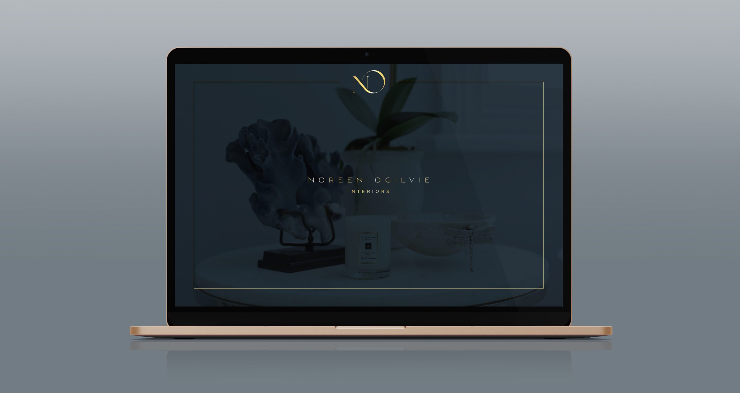 Noreen Ogilvie Interiors branding and web design